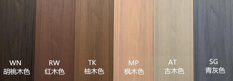 Plastic Wood Composite Decking Flooring Outdoor WPC Co Extrusion Decking